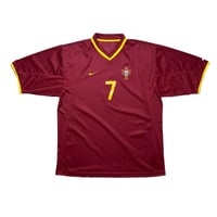 Image 1 of Portugal Home Shirt 2000 - 2002 (L) Figo 7