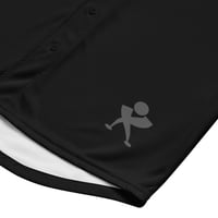 Image 4 of WLC Baseball Jersey Black