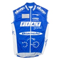 Image 1 of Vintage 90s Bianchi & Fiat Cycling Jersey 