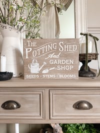 Image 3 of The Potting Shed Sign