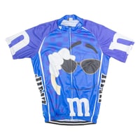 Image 1 of Vintage M&Ms Cycling Jersey - Blue 