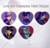 Love and Deepspace Heart Badges