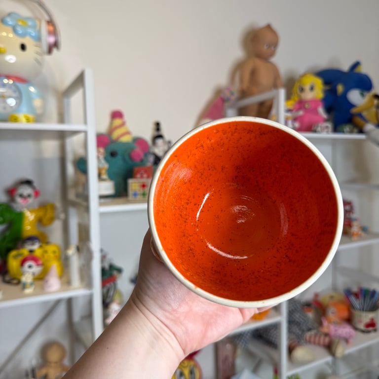 lil orange bowl Image 3