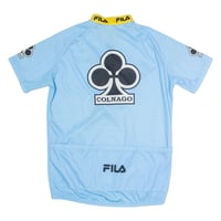 Image 2 of Vintage 90s FILA for Colnago Cycling Jersey - Blue