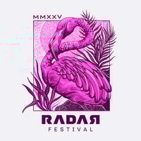 Image 3 of RDR25 FLAMINGO LINEUP TEE WHITE