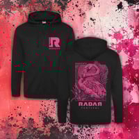 Image 1 of RDR25 FLAMINGO ZIP HOODIE