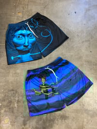 Image 1 of NIGHTMARE COURAGE GYM SHORTS