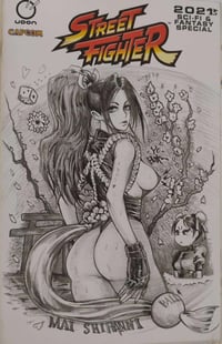 Image 2 of Original Sketch Cover: Mai Shiranui // Hyde Zhang 