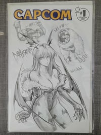 Image 2 of Original Sketch Cover: Morrigan Aensland // Hyde Zhang