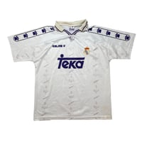 Image 1 of Real Madrid Home Shirt 1995 - 1996 (L) Zamorano 9