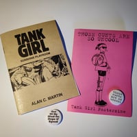 Image 1 of Those C*nts Are So Uncool - Tank Girl Posterzine - with book and badges