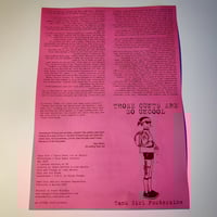 Image 4 of Those C*nts Are So Uncool - Tank Girl Posterzine - with book and badges