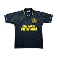 Image 1 of Manchester United Away Shirt 1993 - 1995 (L) S.A Version