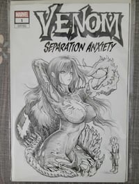 Image 2 of Original Sketch Cover:  Mary Jane Venom // Hyde Zhang