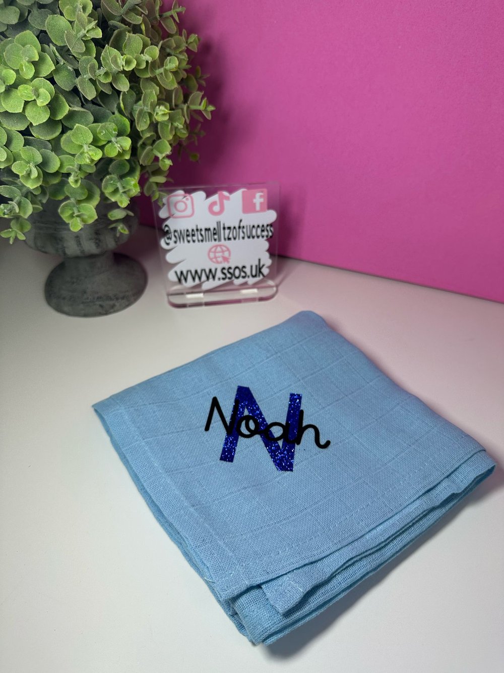 Image of Personalised Muslin Cloths