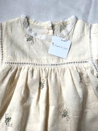 Image 3 of Embroidered Light yellow Dress