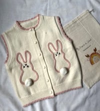 Image 2 of Bunny Pocket Knit Vest