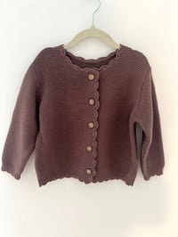 Image 1 of Sweater Cardigan Light Brown