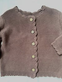 Image 3 of Sweater Cardigan Light Brown