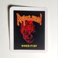 Image 1 of Repulsion Horrified Matte Vinyl Sticker