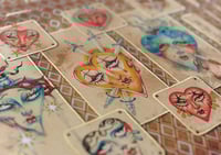 Image 3 of HEARTS FLASH SHEET (print) A3