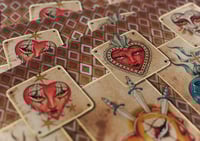 Image 5 of HEARTS FLASH SHEET (print) A3