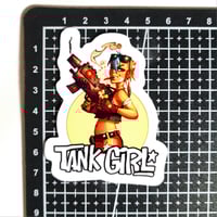 Image 2 of Tank Girl Matte Vinyl Sticker