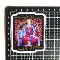 Image 2 of Tool Square Lateralus Variant Matte Vinyl sticker