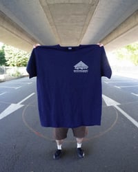Image 2 of NAVY / SILVER SAISON 8 BIG TUNES TEE