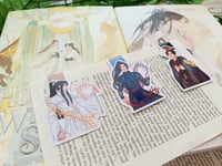 Image 2 of The husky and his white cat shizun [Bookmark & Stickers]