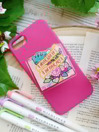 Image 1 of Never give up on your art [Phonegrip + Sticker & Bookmark]