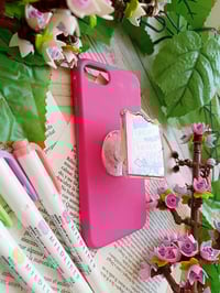 Image 2 of Never give up on your art [Phonegrip + Sticker & Bookmark]