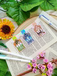 Image 4 of Moon&Sun [Pin + Sticker & Bookmark]