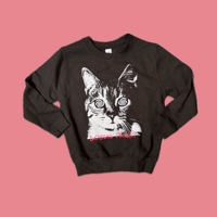 Bearded Theory 2025 Kids Cat Jumper