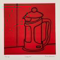 Image 2 of Coffee Pot - Red