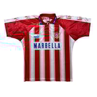 Image 1 of Atletico Madrid Home Shirt 1995 - 1996 (XL) 