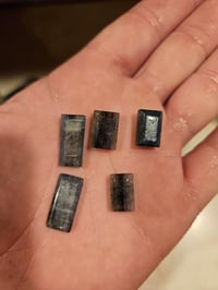 Blue Kyanite Facets