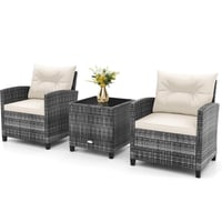 Image 1 of Bistro Set - Cream Cushions
