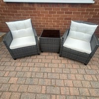 Image 3 of Bistro Set - Cream Cushions