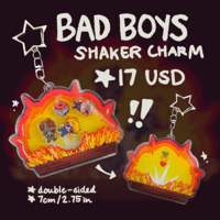 Image 1 of Bad Boys Shaker Charm (PREORDER)