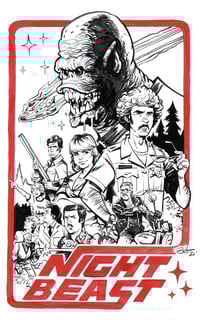Image 1 of Night Beast Poster Art