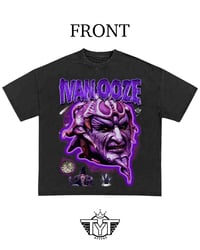 Image 1 of Oversized Cropped 'Ooze Face' Shirt