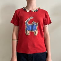 Image 1 of June bug kitty T-shirt