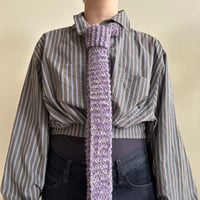 Image 3 of Buttons tie (Purple)