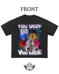Image 1 of Oversized Cropped 'Ninja Rangers 2.0' Shirt