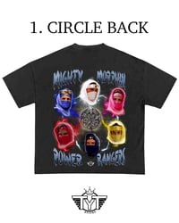 Image 2 of Oversized Cropped 'Ninja Rangers 2.0' Shirt
