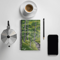 Image 3 of Spiral notebook - Woodland Path