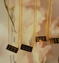 Image 1 of Angel Number Necklaces 