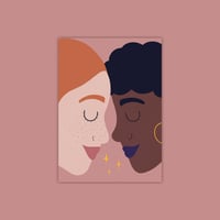 Image 2 of Illustration limitée A4 et A6 - Tomber amoureux.se