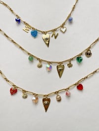 Image 2 of Collier CHARMS NINA Red 
